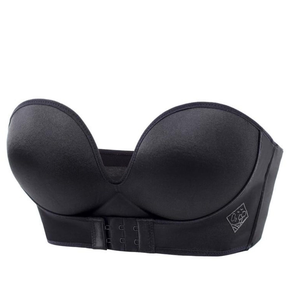 Magic Strapless Front Buckle Bra size 32a black